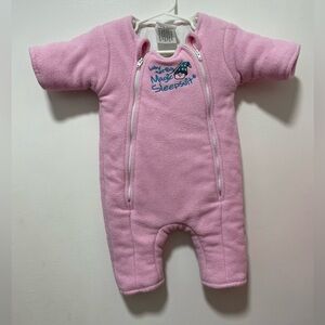 Magic Merlin Sleepsuit Pink Kids Pajamas Sleep Sack